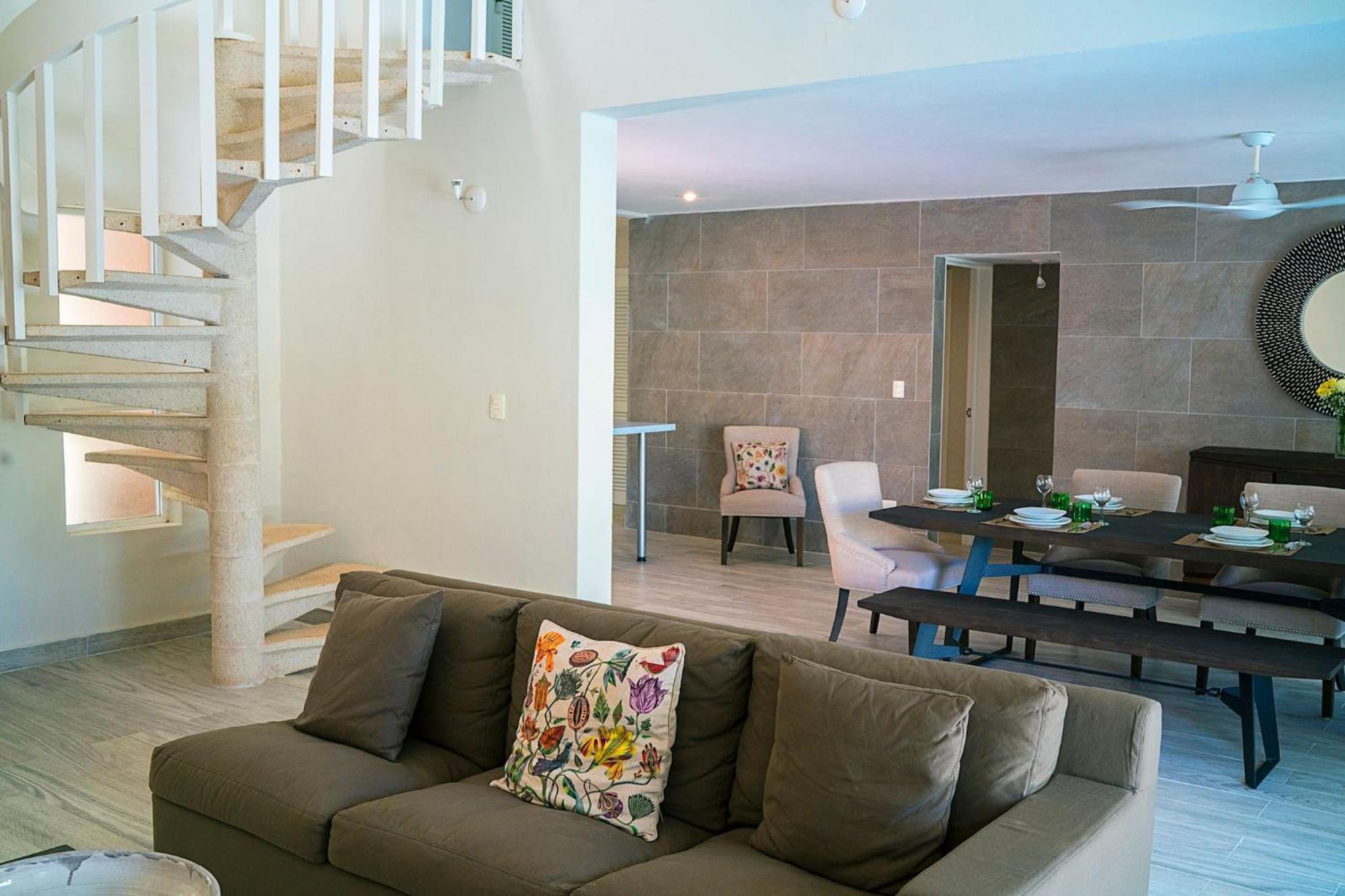3Br Casa Matuk I Steps From Spectacular Beach I Private Pool Плая дел Кармен Екстериор снимка